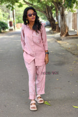 Rosewood Graceful Shirt Set