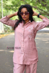 Rosewood Graceful Shirt Set